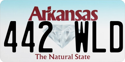 AR license plate 442WLD