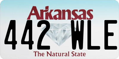 AR license plate 442WLE