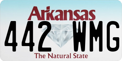 AR license plate 442WMG