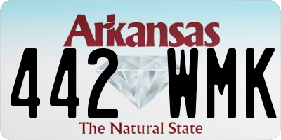 AR license plate 442WMK