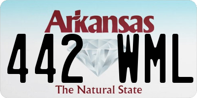 AR license plate 442WML