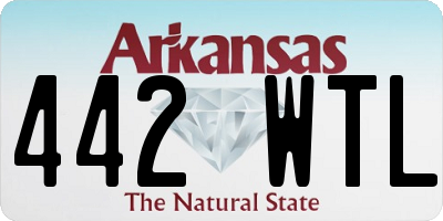AR license plate 442WTL