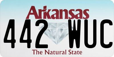 AR license plate 442WUC