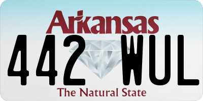 AR license plate 442WUL