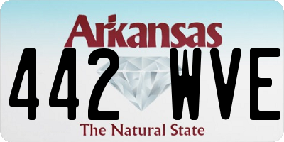 AR license plate 442WVE