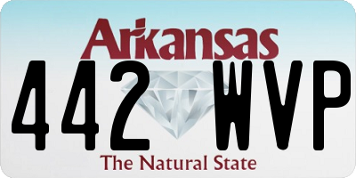 AR license plate 442WVP