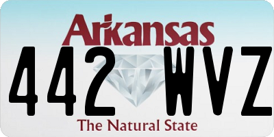 AR license plate 442WVZ