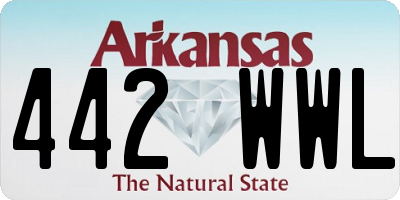 AR license plate 442WWL