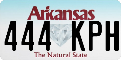 AR license plate 444KPH