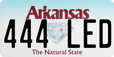 AR license plate 444LED