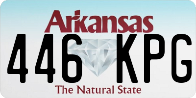 AR license plate 446KPG