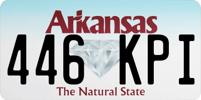 AR license plate 446KPI