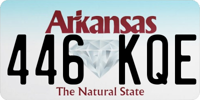 AR license plate 446KQE