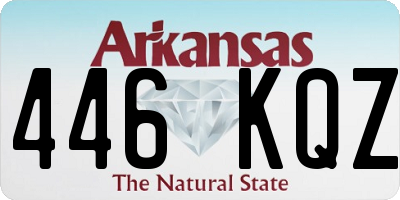 AR license plate 446KQZ