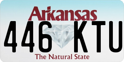 AR license plate 446KTU