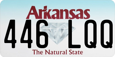 AR license plate 446LQQ
