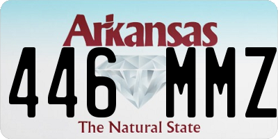 AR license plate 446MMZ