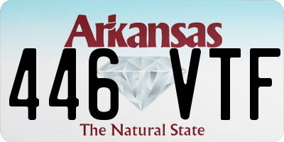 AR license plate 446VTF