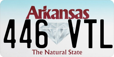 AR license plate 446VTL