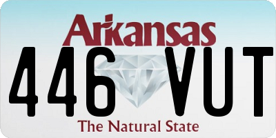 AR license plate 446VUT