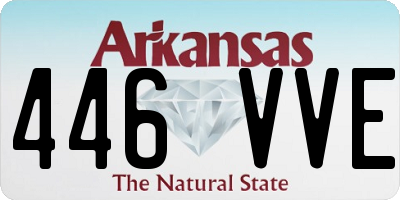 AR license plate 446VVE
