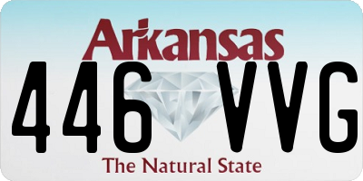 AR license plate 446VVG
