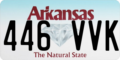 AR license plate 446VVK