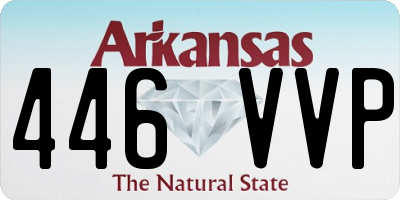 AR license plate 446VVP