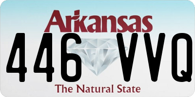 AR license plate 446VVQ