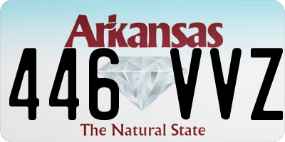 AR license plate 446VVZ