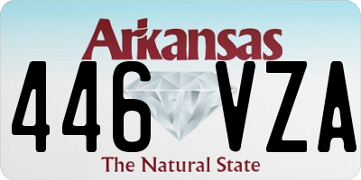 AR license plate 446VZA