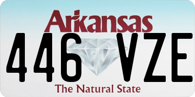 AR license plate 446VZE