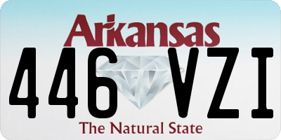AR license plate 446VZI