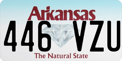 AR license plate 446VZU