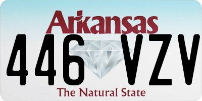 AR license plate 446VZV