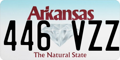 AR license plate 446VZZ