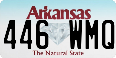 AR license plate 446WMQ