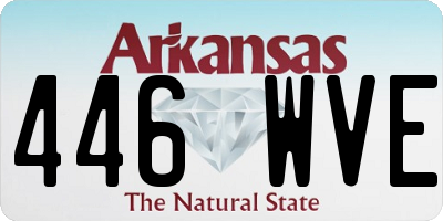AR license plate 446WVE
