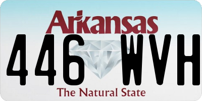 AR license plate 446WVH