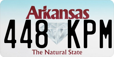 AR license plate 448KPM