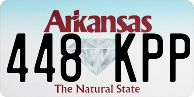 AR license plate 448KPP