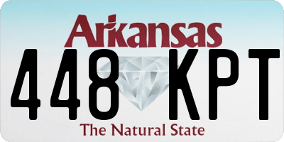 AR license plate 448KPT