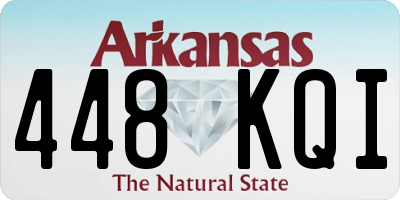 AR license plate 448KQI
