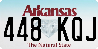 AR license plate 448KQJ