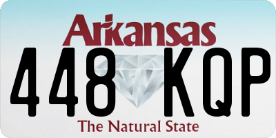 AR license plate 448KQP