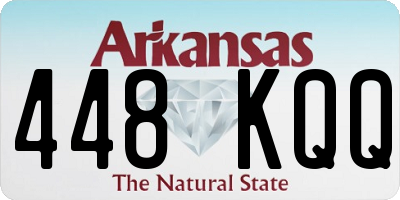 AR license plate 448KQQ