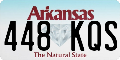 AR license plate 448KQS