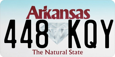 AR license plate 448KQY