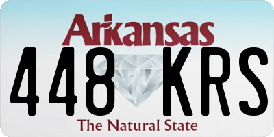 AR license plate 448KRS