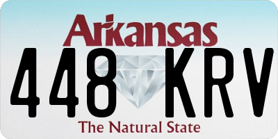 AR license plate 448KRV